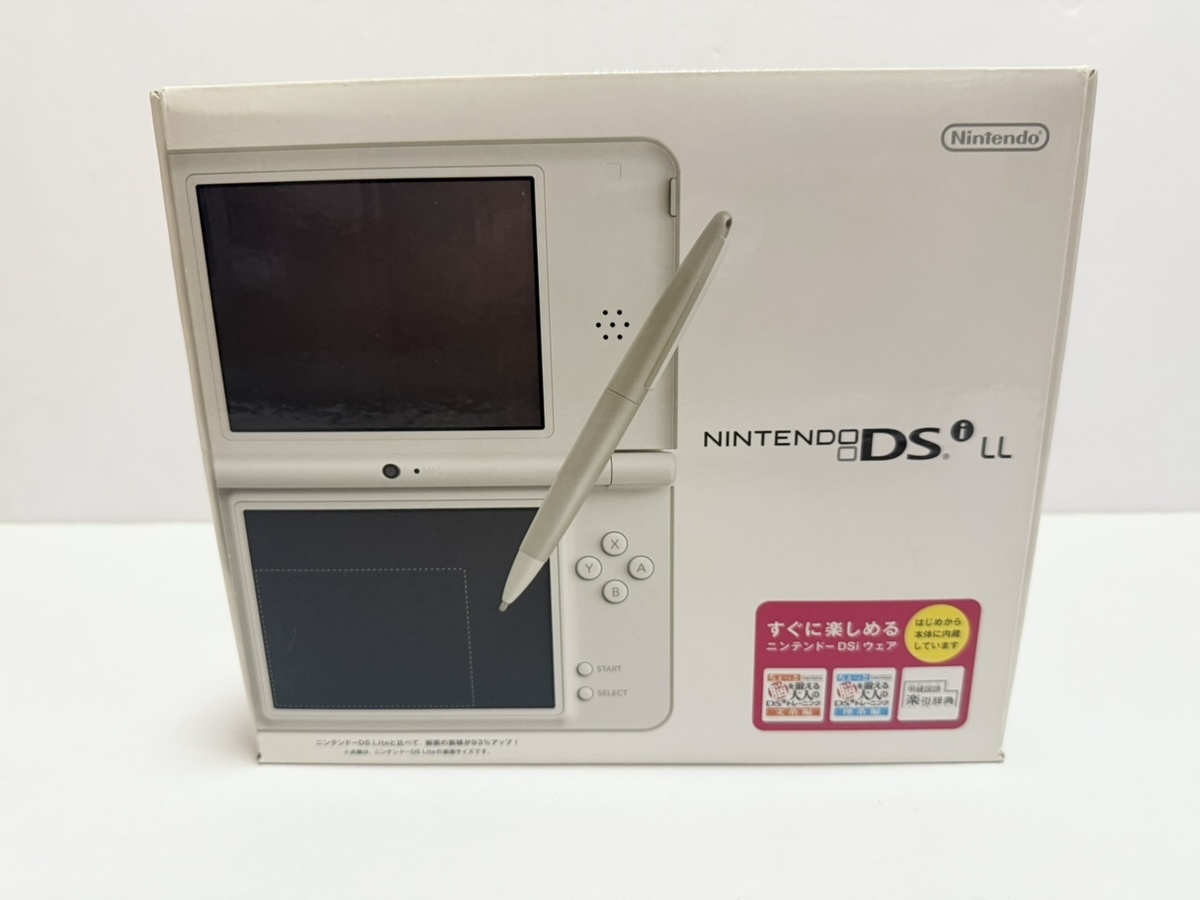 【任天堂】DSi LL□本体□ナチュラルホワイト□拍卖