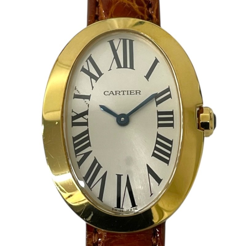カルティエ Cartier ベニュワール SM W8000009 K18YG 腕時計 レディース 中古拍卖