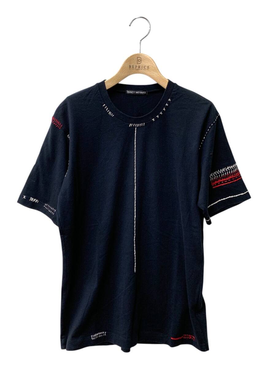 イッセイミヤケ ME61JK415 Tシャツ 3 ブラック ステッチ ITOCAESYR9HG拍卖