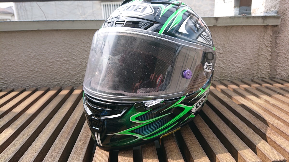 中古 SHOEI X-fourteen/X-14 ヤナガワレプリカ サイズM(57cm~58cm) 傷あり拍卖