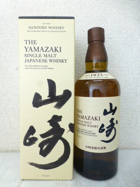 【40249】◆未開栓 ウイスキー SUNTORY/サントリー 山崎 NV シングルモルト 700ml 43%◆拍卖