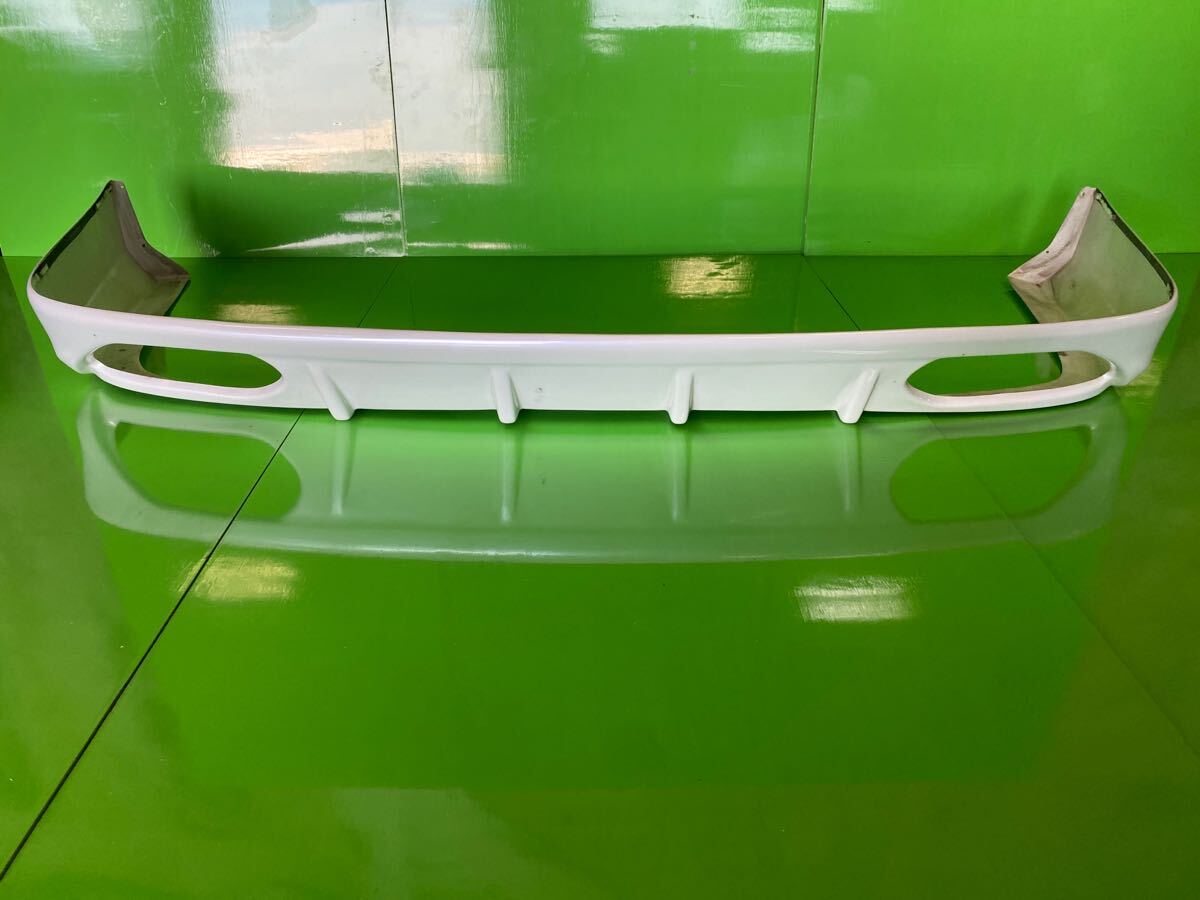 NAG063 中古 レクサス LEXUS USF40 LS460 取り外し 社外 リア ハーフ スポイラー カラー ホワイト 077 エアロ 外装拍卖