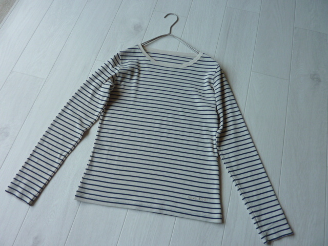 モンベル mont-bell ボーダー 長袖 カットソー シャツ レディース トップス拍卖