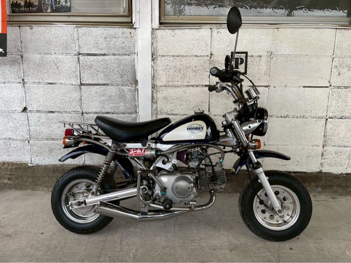 ホンダ ゴリラ Z50J 12V シリンダー、ヘッド社外 モンキー外装 メッキフレーム (検 マグナ ジャズ シャリー ダックス ジョルカブ拍卖