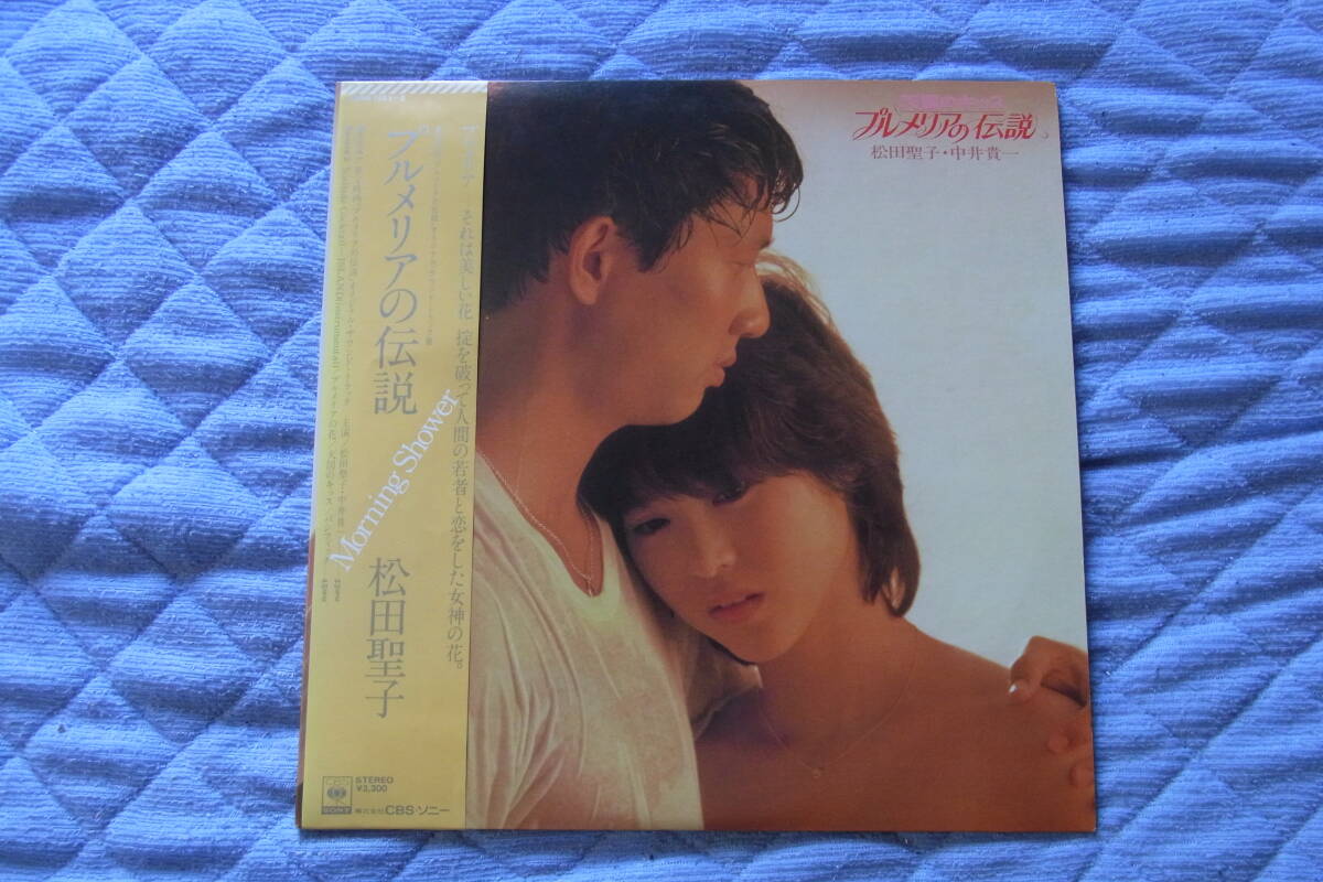 新品同様: 松田聖子 プルメリアの伝説 2枚組LPレコード 拍卖