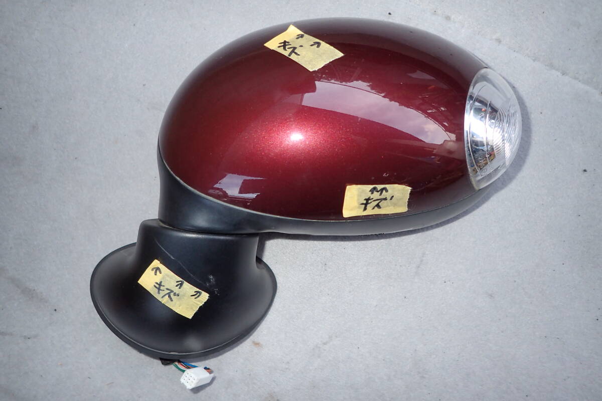 ラパン ドアミラー左 ウインカー付き 7P HE22S 2008年 ZJR RTK562620SZ拍卖