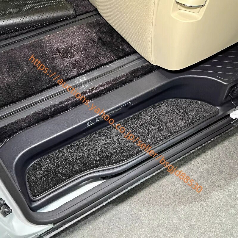 新型 アルファード ヴェルファイア サイドステップマット 20系/30系/40系 スカッフプレート ステップガード 7857拍卖