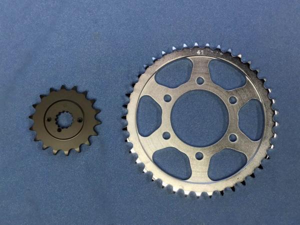 Z1000MK-2用 530コンバートスプロケ前後セット (リア:鉄製)拍卖