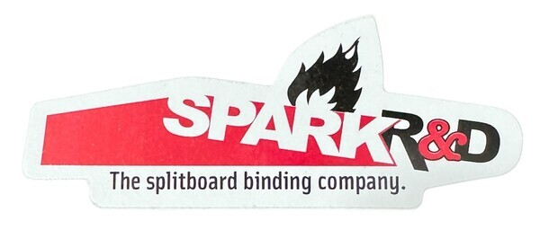 スパーク R&D ロゴ ステッカー SPARK R&D THE SPLITBORD BINDING COMPANY STICKER シール スプリットボード バインディング スノーボード拍卖