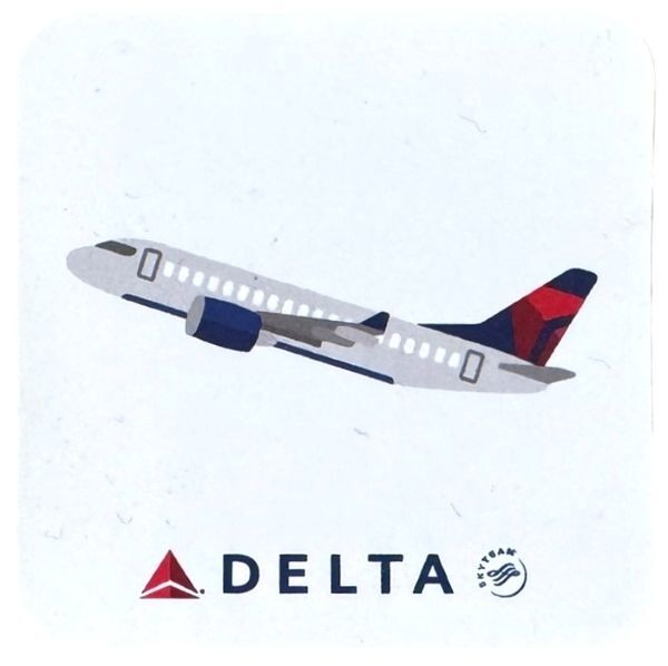 デルタ航空 ステッカー DELTA AIR LINES STICKER 飛行機 航空機 旅客機 シール コレクション 旅行 鞄 カスタム デコ USA アメリカ ハワイ拍卖