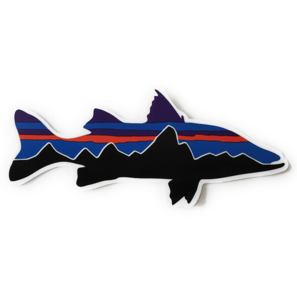 パタゴニア ステッカー フィッツロイ スヌーク PATAGONIA FITZROY SNOOK FISH STICKER 魚 釣 フライ FLY フィッシュ シール デカール 新品拍卖