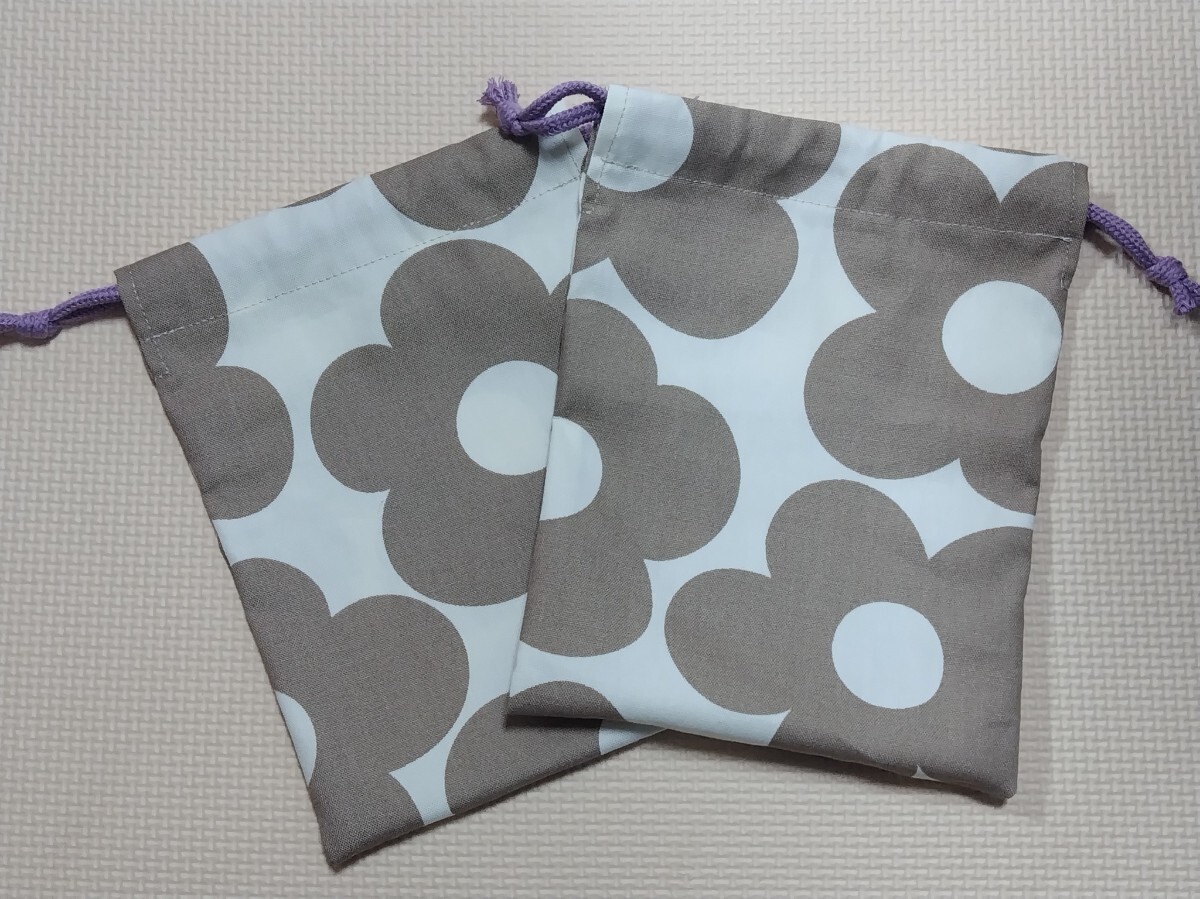 巾着袋 2枚セット 403拍卖