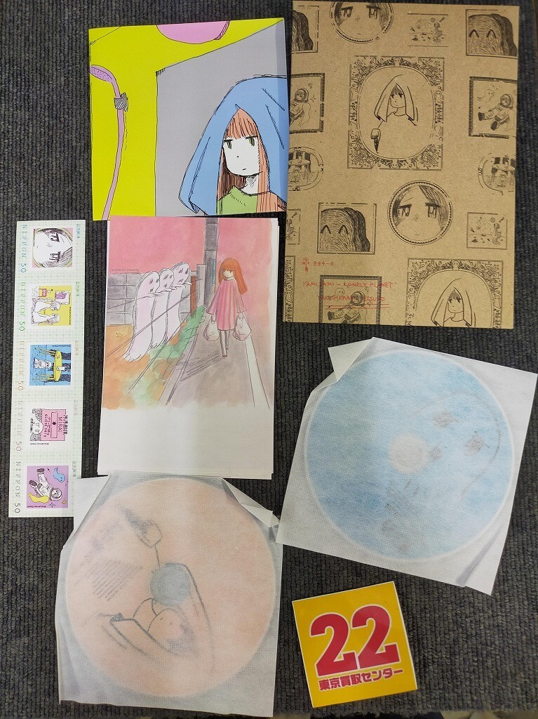ヤミヤミ・ロンリープラネット (SG+DVD) (郵便盤(数量限定やくしまるえつこイラスト切手&葉書入り封筒) AN_14A_0473_4988064591299_A001拍卖