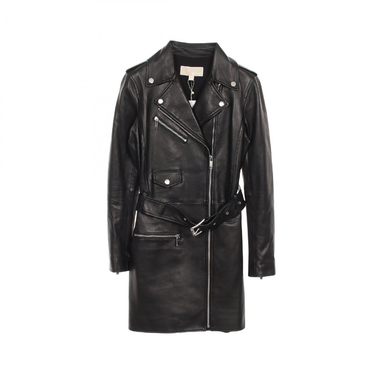 マイケルコース レザーモトドレス ライダースワンピース ブランドオフ Michael Kors その他 その他コート カー拍卖