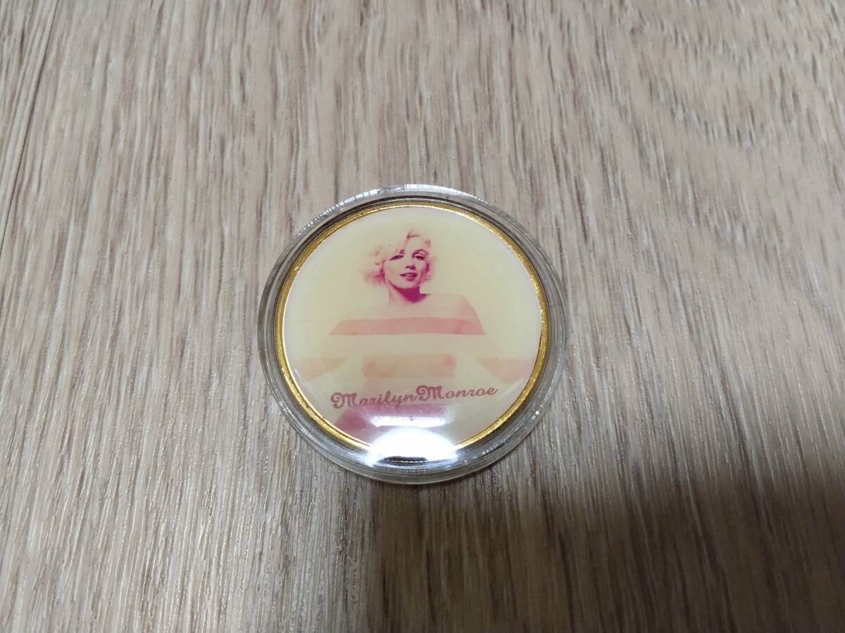 マリリン・モンロー エナメル加工 記念メダル ケース入り拍卖