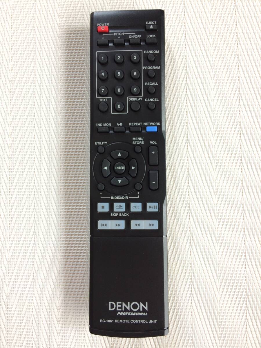 送料無料★新品未使用★DENON★デノン★ 業務用CDプレーヤー★DN-C620用リモコン★RC-1061★その1拍卖