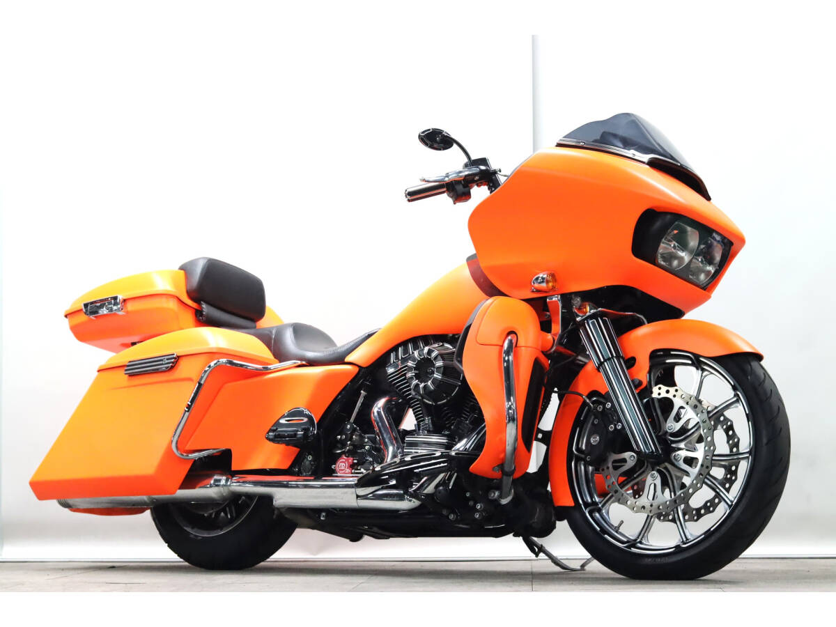 ハーレー FLTRU103 ロードグライドウルトラ バガースタイル 萬羽Rギア TC103 1690cc 19603km Arlen Ness21インチホイール拍卖