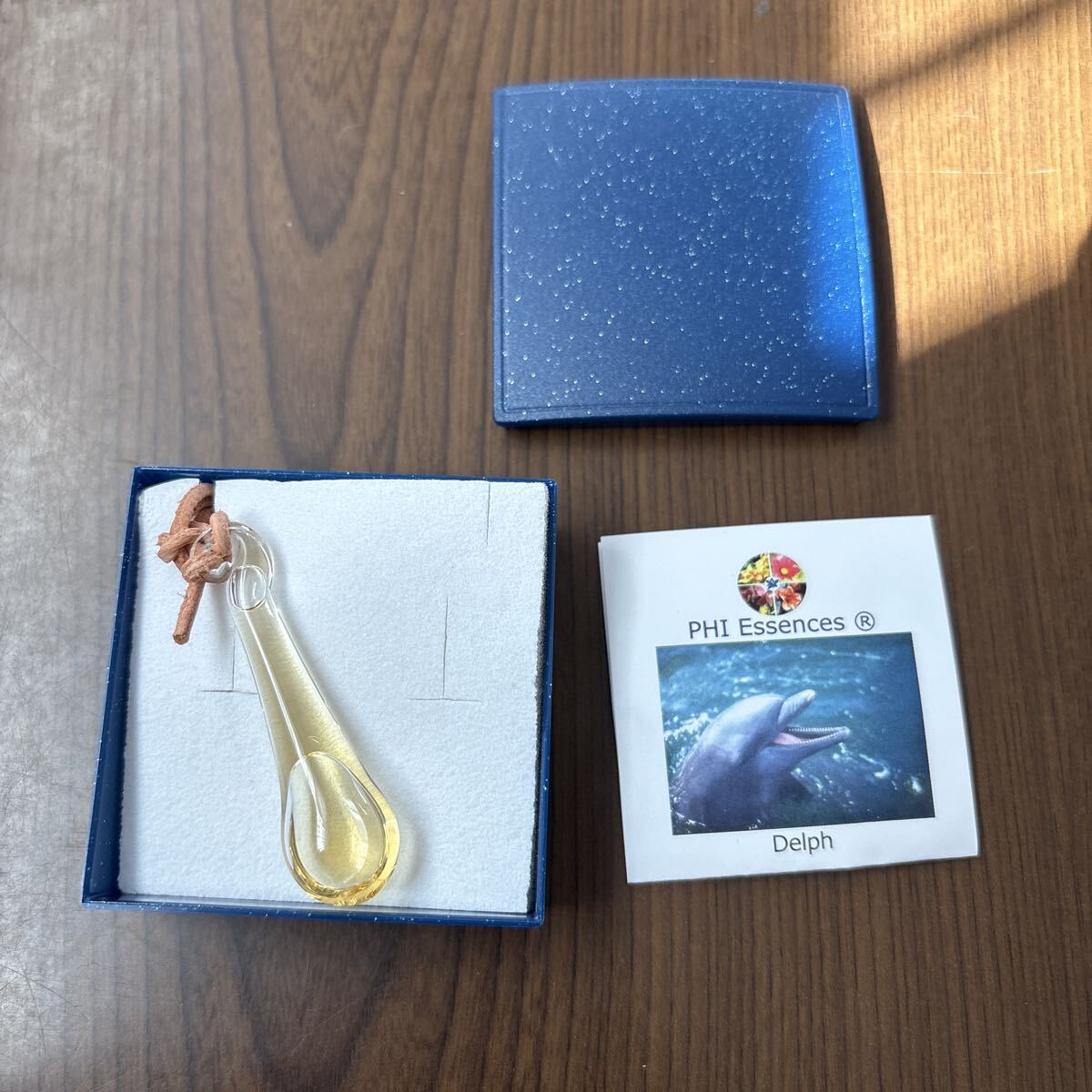 707p3027☆ イルカ エッセンス入り ペンダント拍卖