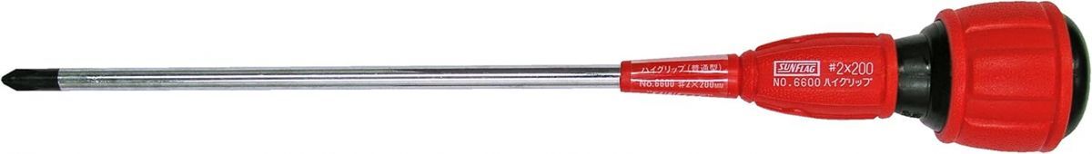 絶縁ハイグリップドライバー(+) ♯2×200 No.6600拍卖