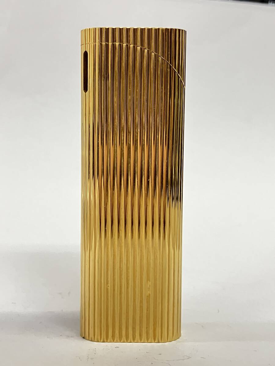 新707-143 maruman ライター K18GP マルマン DL-31 ゴールド色 金色 ガスライター 喫煙具 中古品 ★拍卖