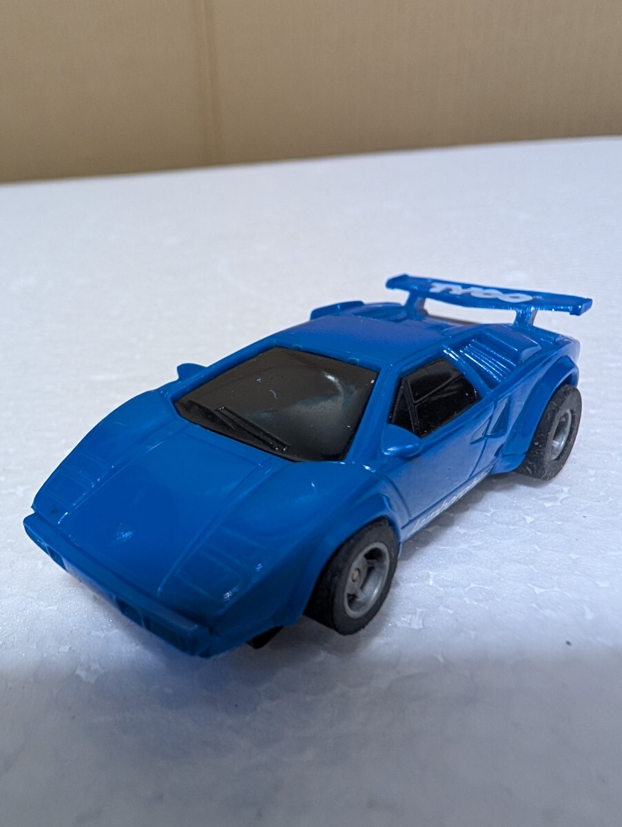 絶版 TYCO X-25 1/87 ランボルギーニ カウンタック LP500S スロットカー EPOCH Lamborghini Countach Made in HONG KONG 1991年製 香港製拍卖