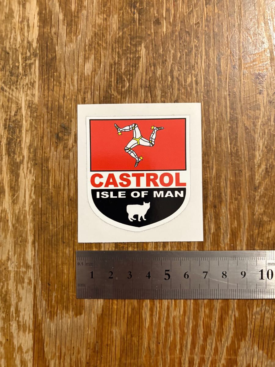 マン島TT カストロール ステッカー拍卖