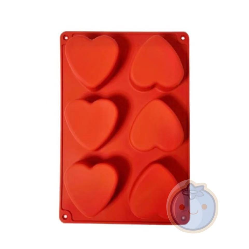 新品(送料無料) 大きめ ハート シリコンモールド型 ハート型 チョコ型 ムースケーキ型 マフィンケーキ型 抜き型 手作り 石けん型拍卖