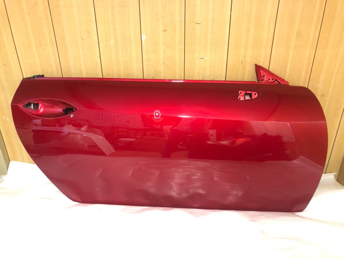 レクサス RC GSC/AVC/ASC10 純正 右 フロントドア レッドメタリック系 少損!拍卖