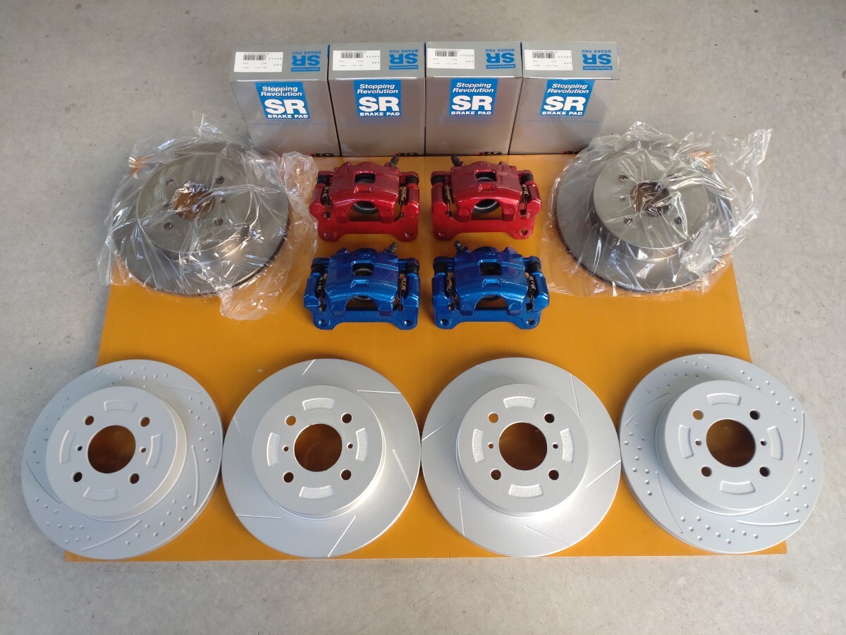 HA36S アルト アルトターボRS アルトワークス 14インチ仕様キャリパー&256㎜ベンチレーテッドローター OH後ブルーメタリック塗装済拍卖