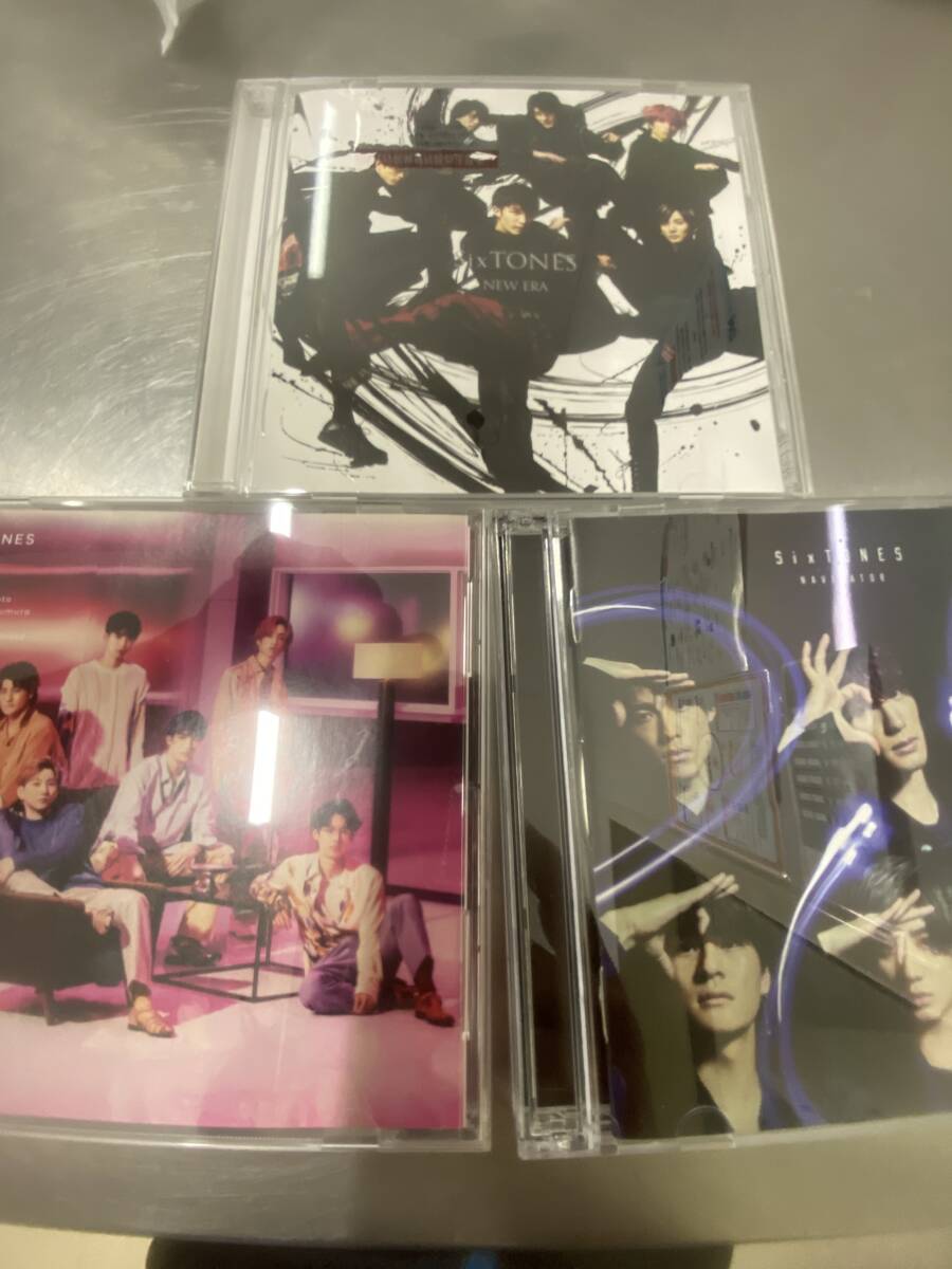 SixTONES (ストーンズ)シングル CD DVD+シングル CD 計3枚セット拍卖