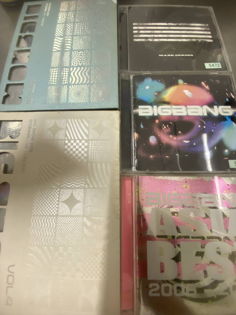 (BIGBANGビッグバン)ライブ CD+ベストアルバム CD ASIA BEST 2006-2009+アルバムCD 計5枚セット拍卖