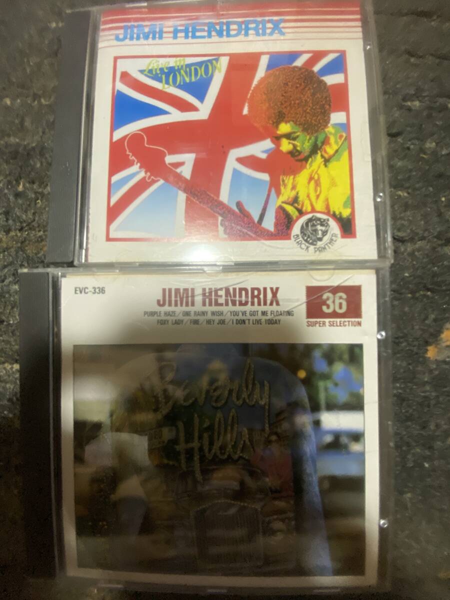 JIMI HENDRIX ライブアルバム LIVE IN LONDON 1967 + アルバム CD SUPER SELECTION 歌詞カードなし(ジミ・ヘンドリックス)拍卖