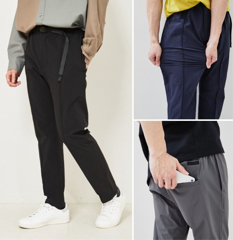 GRAMICCI グラミチ × EDIFICE エディフィス / 別注 4WAYストレッチ ユーティリティポケットパンツ / M / ブラック拍卖