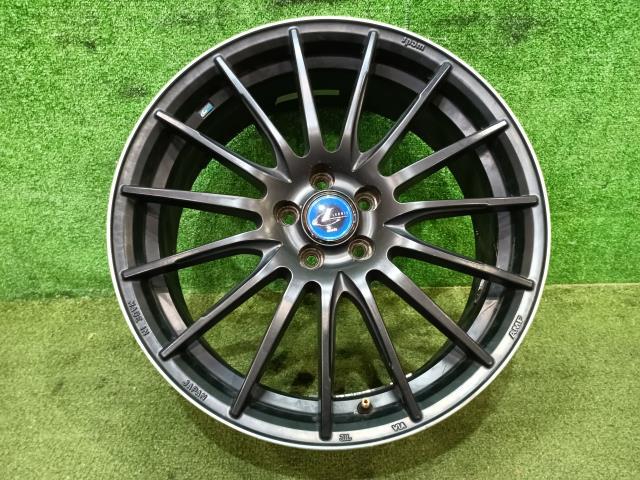 中古 アルミホイール WEDS LEONIS NAVIA05 18インチ 7J 5穴 +47 PCD100 ZVW51 プリウス等拍卖