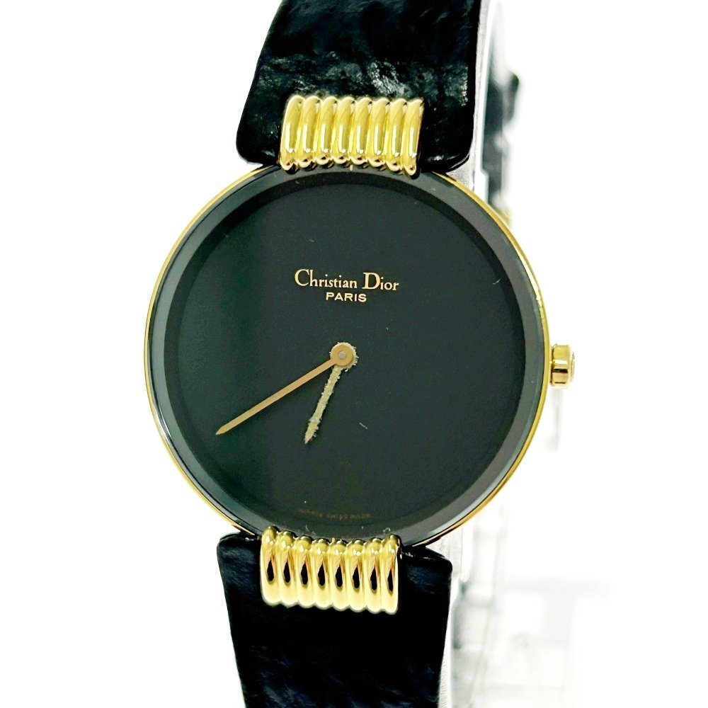 【1円スタート】【箱付き】Christian Dior クリスチャンディオール 46 153 バギラ GP クオーツ レディース腕時計 ジャンク 427112拍卖