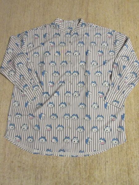 グラニフ★graniph 11ぴきのねこ・レディース長袖チュニック丈ブラウス/L 未使用・タグ付き 美品拍卖