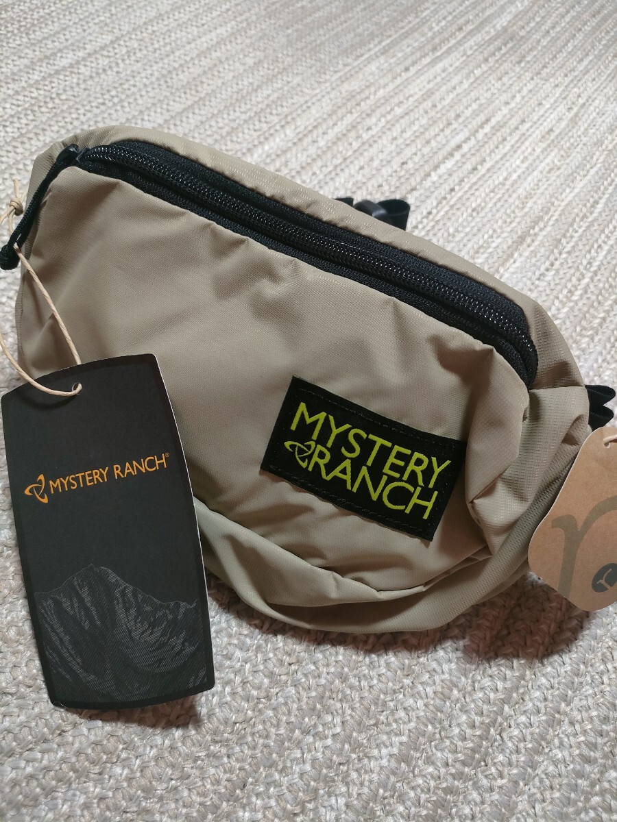 新品 未使用 ミステリーランチ フォーリッジャー ヒップパック 2.5L ウエストポーチ HummusDobby ベージュ MYSTERYLUNCH バッグ ショルダー拍卖