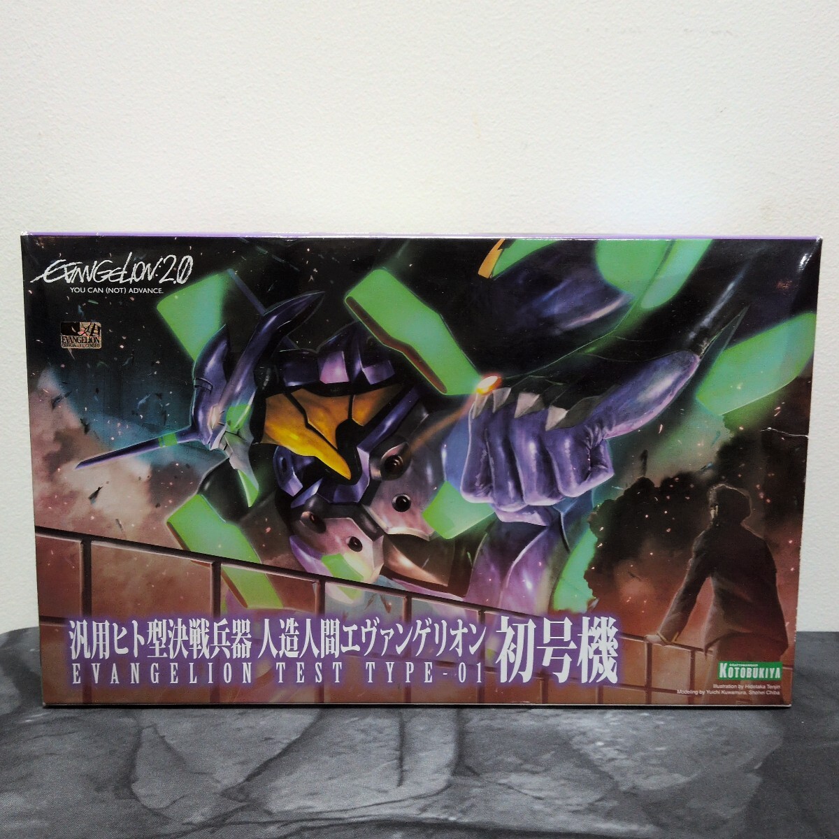 ヱヴァンゲリヲン新劇場版 汎用ヒト型決戦兵器 人造人間エヴァンゲリオン初号機 全高約190mm 1/400スケール プラモデル拍卖