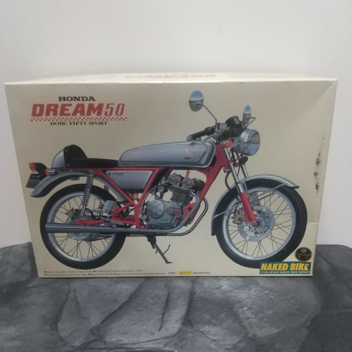 1/12ネイキッドバイクシリーズHONDADREAM50(株)アオシマ文化教材社 未組立 プラモデル 24 ドリーム50拍卖