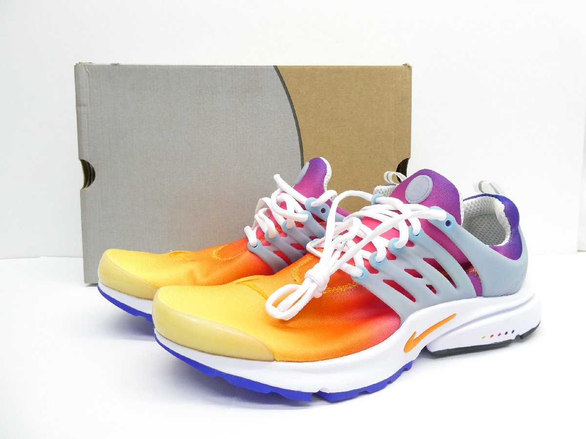 ナイキ NIKE AIR PRESTO RAINBOW CJ1229-700 size:L 29~31cm スニーカー 靴 △WT4229拍卖