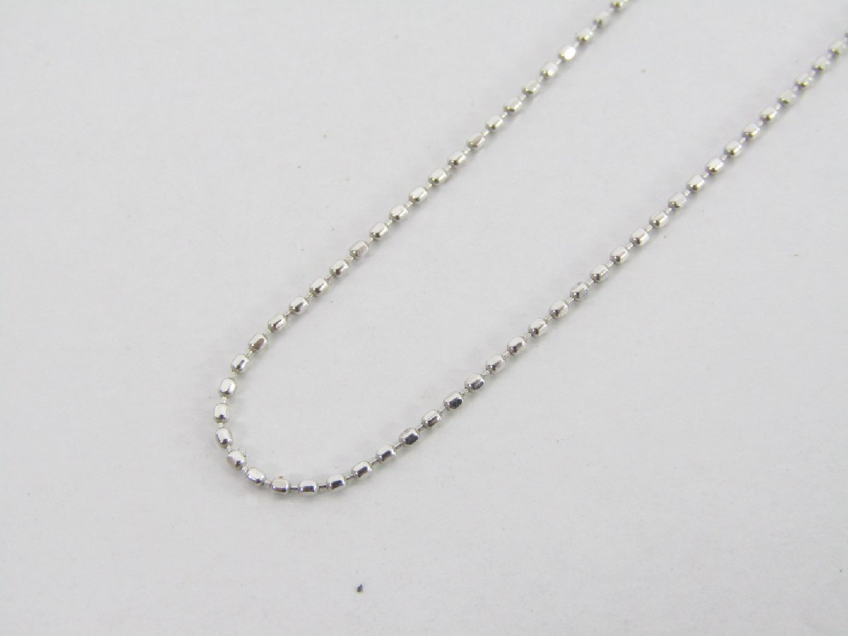 K10 WG ネックレス チェーン 約1g 約40cm ▼AC26374拍卖