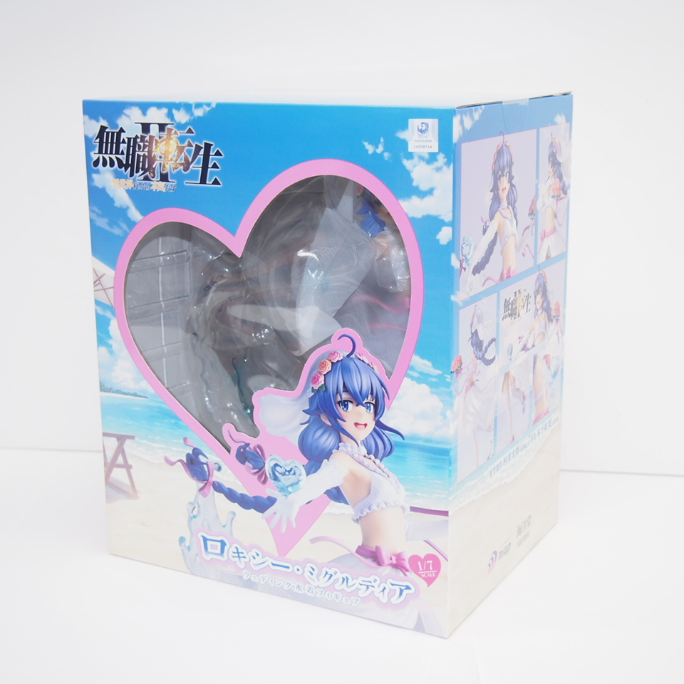 【未開封】海洋堂 無職転生II ロキシー・ミグルディア ウェディング水着フィギュア 1/7 ∴WH5259拍卖