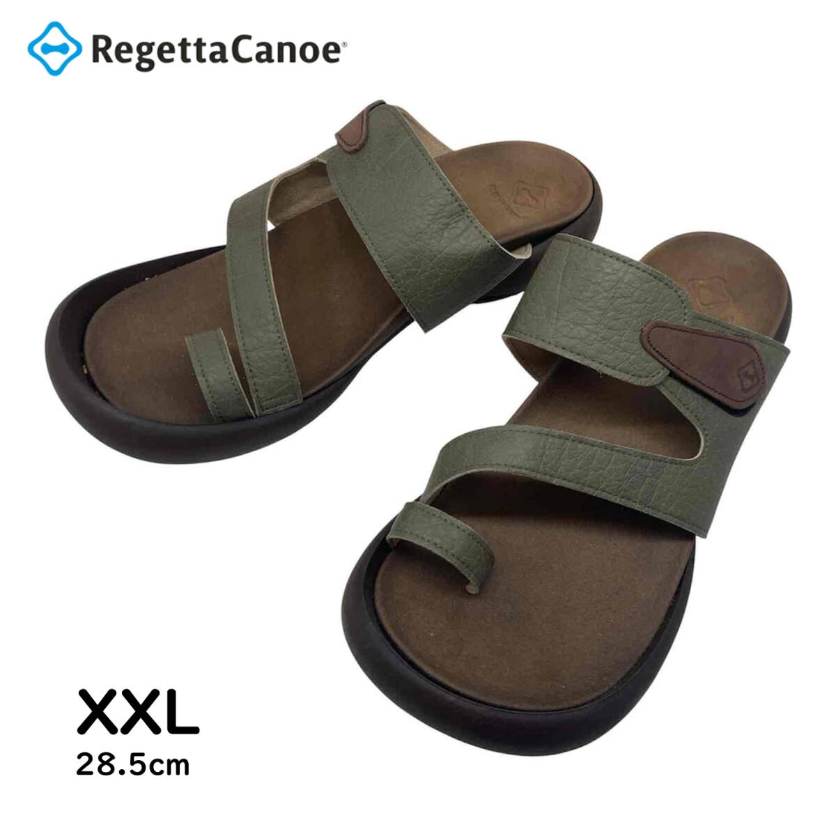 【NEW】リゲッタカヌー Regetta Canoe メンズ サンダル フィールドソール トングサンダル XXL ( 28.5cm ) 新品・未使用 ☆送料無料☆拍卖