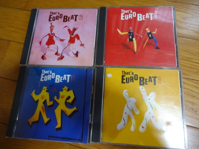 ザッツ・ユーロビート★CD4点セットで拍卖