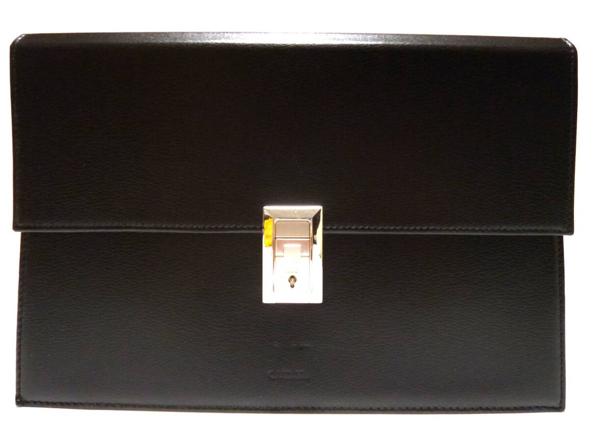 ダンヒル dunhill セカンドバッグ LT9010A Q.C.チェック 未使用!!拍卖