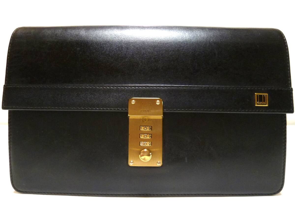ダンヒル dunhill セカンドバッグ LG9290A オックスフォード 中古品!!拍卖