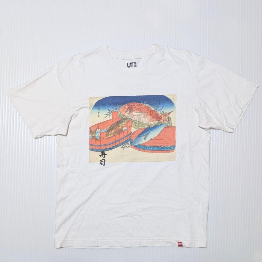 UNIQLO UT 寿司 アートプリント Tシャツ M a032拍卖