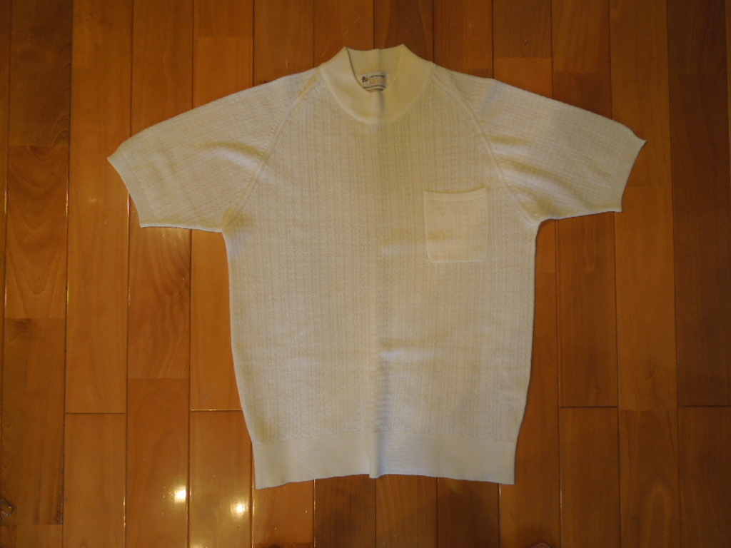 JANAN 70'sヴィンテージ 半袖ニット Mサイズ拍卖