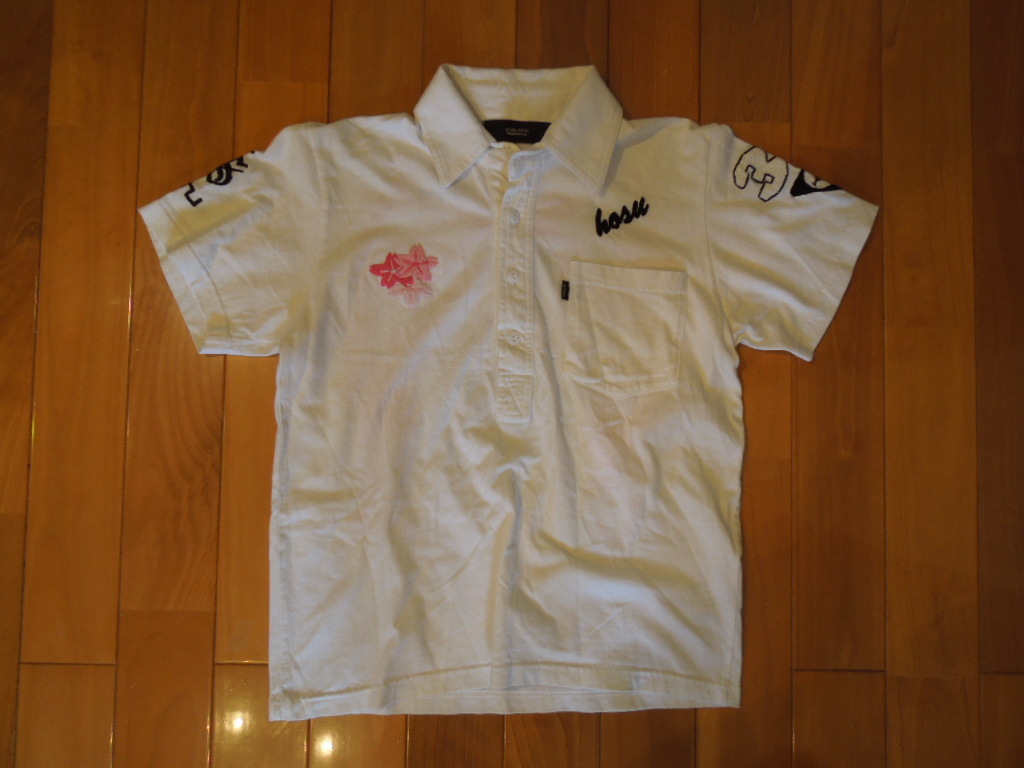 HOSU.ATPD 半袖ポロシャツ サイズ34(XS) 白拍卖