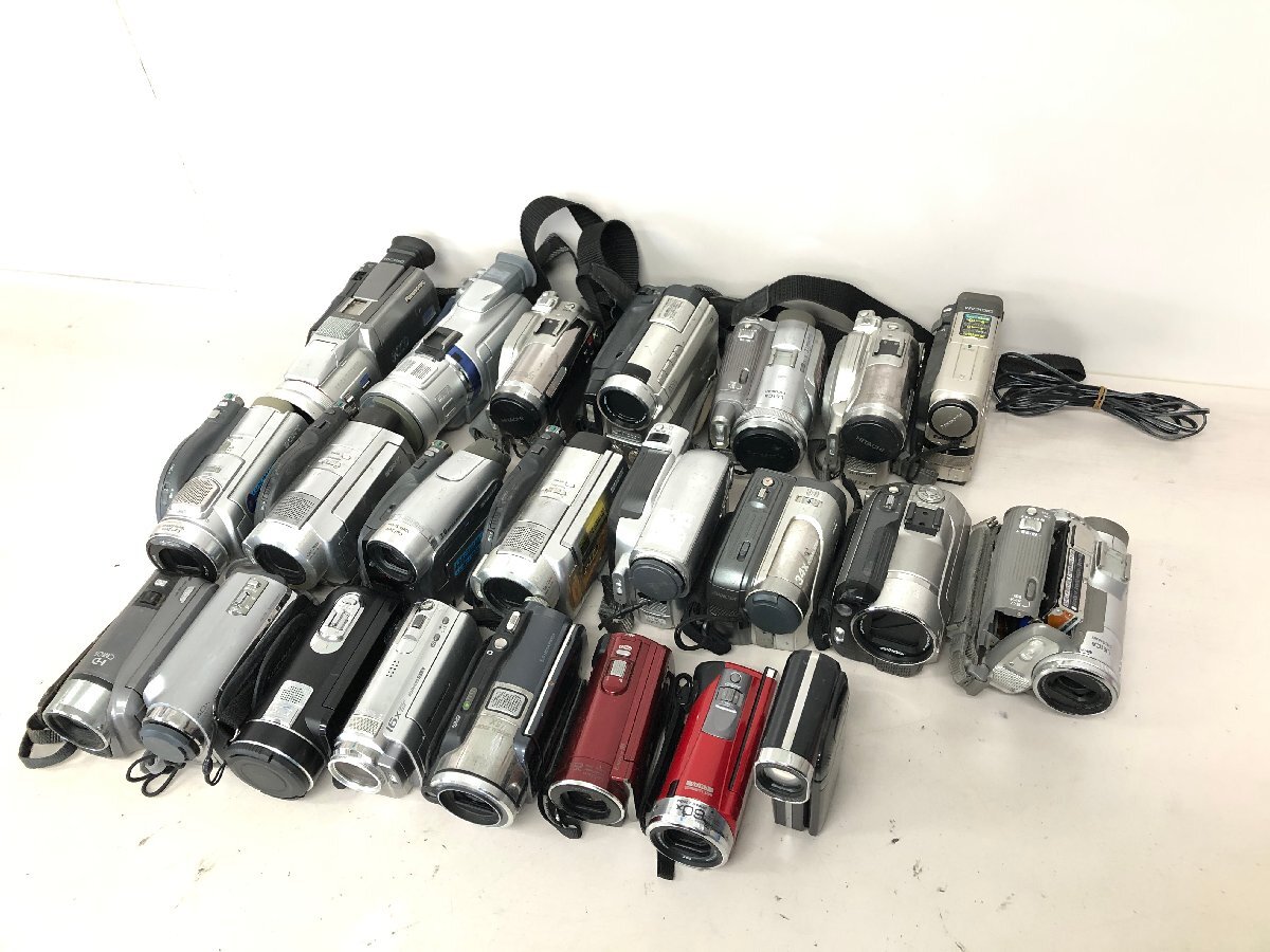 ★ビデオカメラ デジタルビデオカメラ 動作未確認 23点まとめ ソニー・ パナソニック・ ビクター・その他★【ジャンク品】#0714-3a拍卖